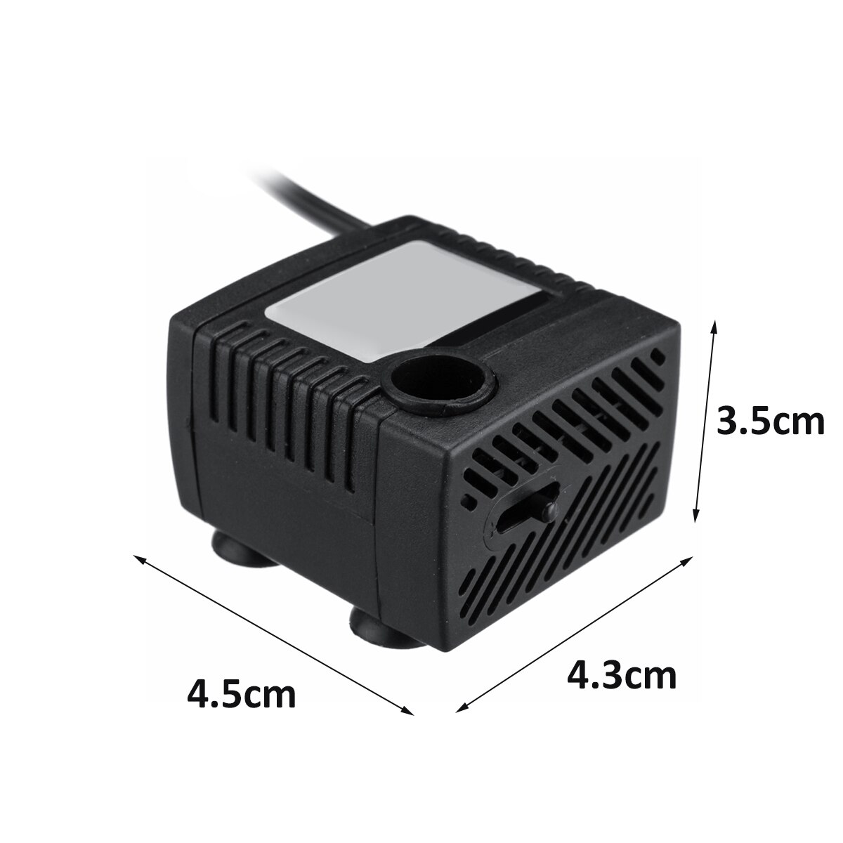 Ac 110v 220v 3w 4w vattentät dränkbar vattenpump akvarium fontän luft fiskdamm tank 1 st