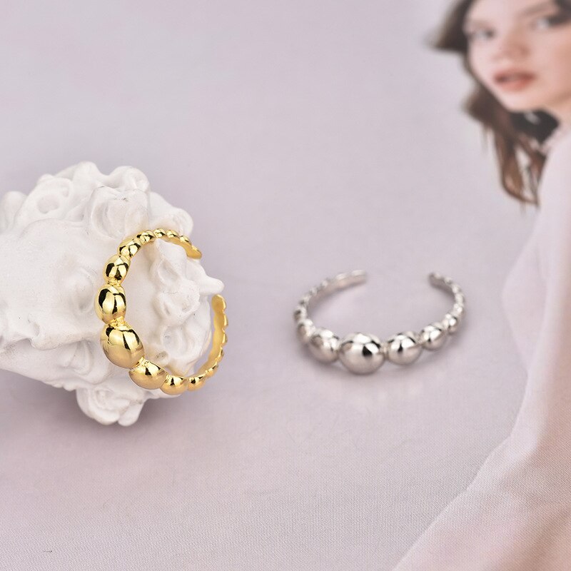 Evimi minimalistische 925 fingerringe aus sterlingsilber für damen und paare, terndy geometrischer partyschmuck, geburtstag