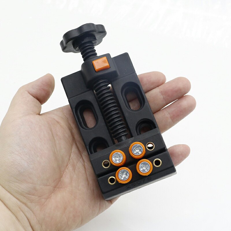 Mini Bench Vice Muliti-Funcational Table Vice Carving Bench Clamp Drill Press Flat Vice Portable BDF99