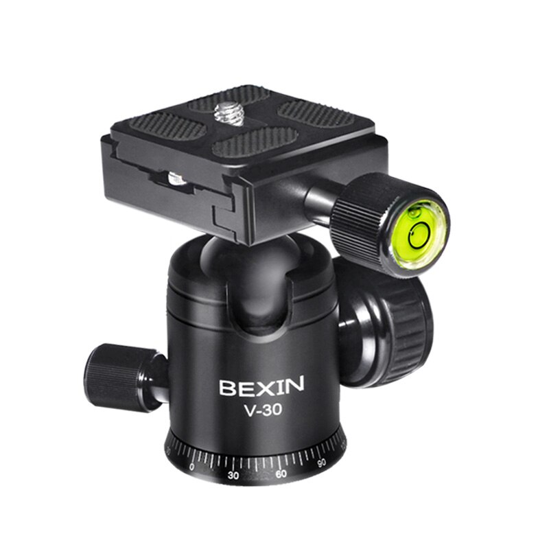 Awei W10 Camera Ball Head Video Dslr Statiefkop Mount Mini Balhoofd 360 Graden Roterende Panoramisch Hoofd Voor Statief Dslr camera