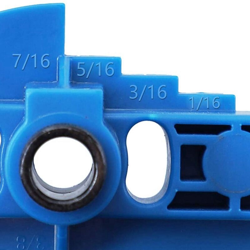 Treknagel Jig Met Centrum Kraspen Lijn Offset Systerm Voor Houtbewerking Boor Guide Tool