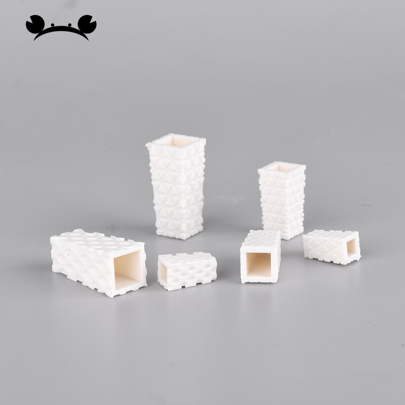 10 stk plast model vase bygge model materiale gør-det-selv sand bord gør mikro landskab matchende