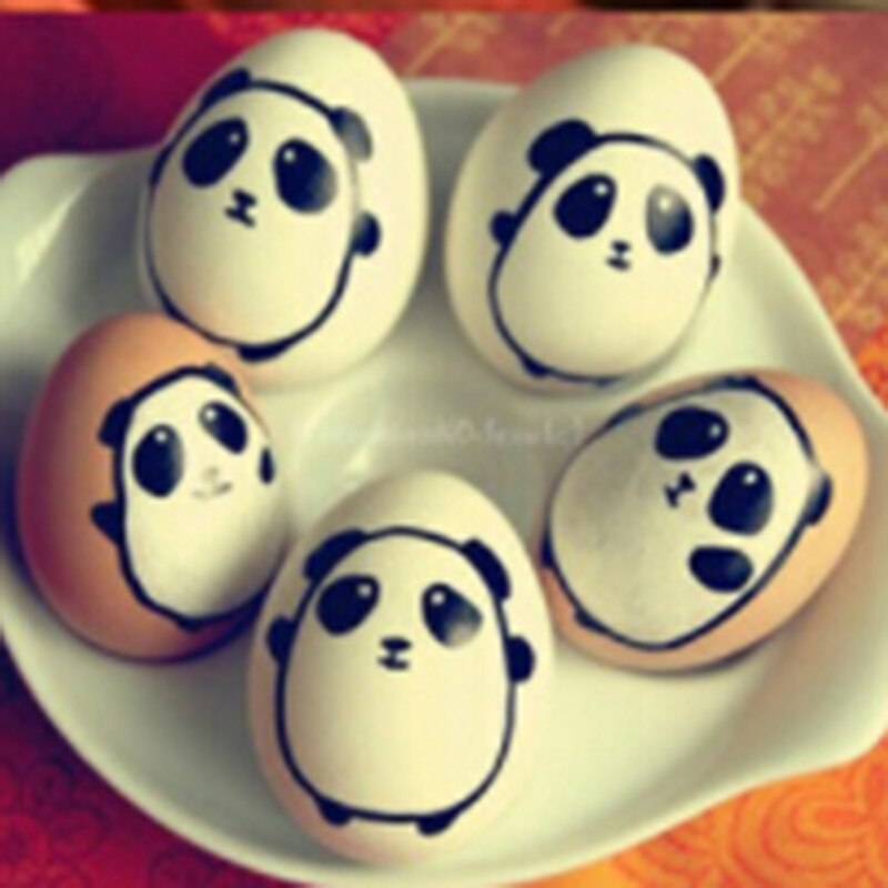 Holz Eier freundlicher Spielzeug Ultra Realistische Simulation Eier Graffiti Spielzeug DIY Malerei Farben Modell Spielzeug Für freundlicher