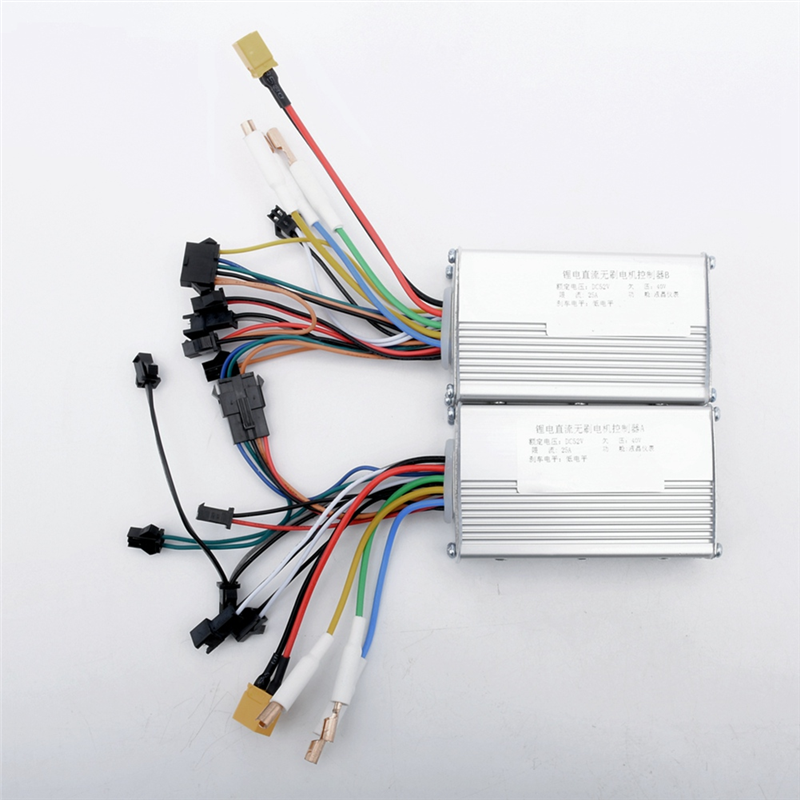 【Must-Haves】52V 25A 1200W JP Borstelloze DC Motor Elektrische Scooter Fiets Controller A + B Dual Drive Motor Controller