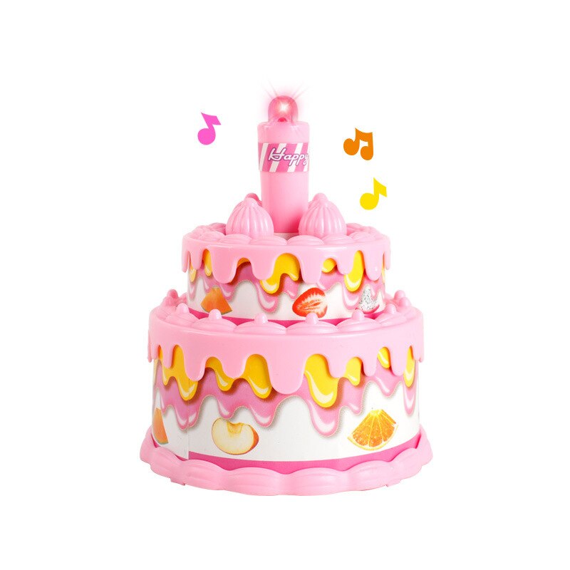 Mini Cucina Giocattolo di Plastica di Simulazione Casa Elettrodomestici Casa del Gioco Del Giocattolo Del Bambino Delle Ragazze Giochi Di Imitazione Giocattoli Per I Bambini Giochi Per Bambini Strumenti: Cake