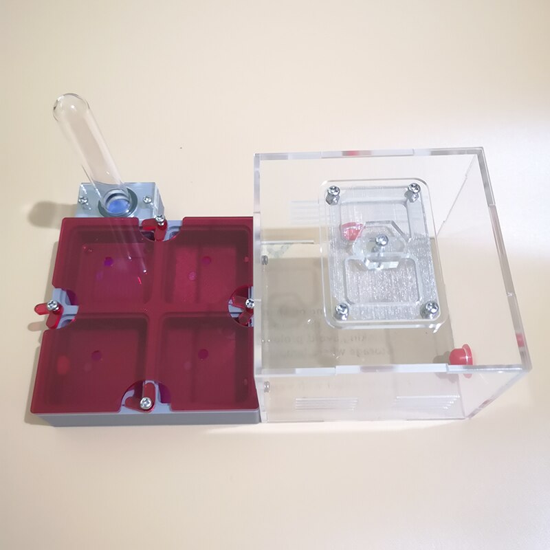 Große Größe Ant Nest Flache Nest Ant Farm Mit Test Rohre und Sonnenblende 3D Druck Matrix Insekt Liefert