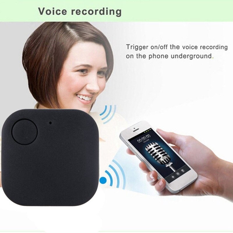 Bluetooth inteligente tag finder tracer criança animal de estimação gps localizador alarme carteira rastreador chave