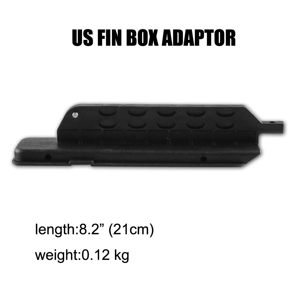 Aqua Marina US fin box adaptor used for inflatable stand up paddle board fin system