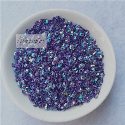 3000 stuks (10 gram ) 3mm kristal roze paarse diepe cup pailletten pailletten naai versiering bevindingen vrouwen diy accessoires voor bruiloft: Paars