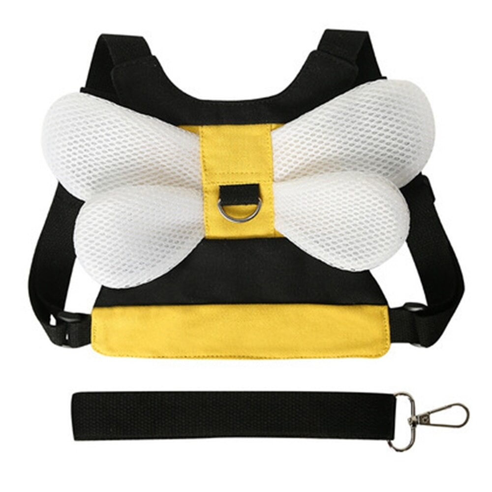 Baby Safety Harness Cartoon Baby Strap Accessories Boys Girls Children Backpack Toddler Walking Backpack Belt Anti Lost Leash: White