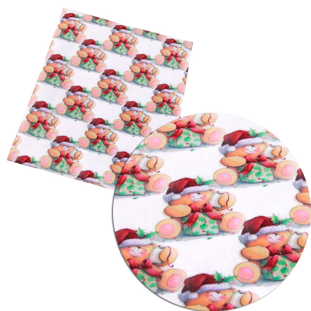 50*140CM Ostern Bunny Druck Stoff Polyester CottonDIY Handgemachte Textil Nähen Patchwork Für Taschen Kleid Tischdecke, c3140