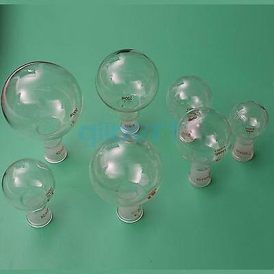 500ml Quickfit 29/32 Socket Lab Glass Flask Round Bottom Single Short Neck Ware