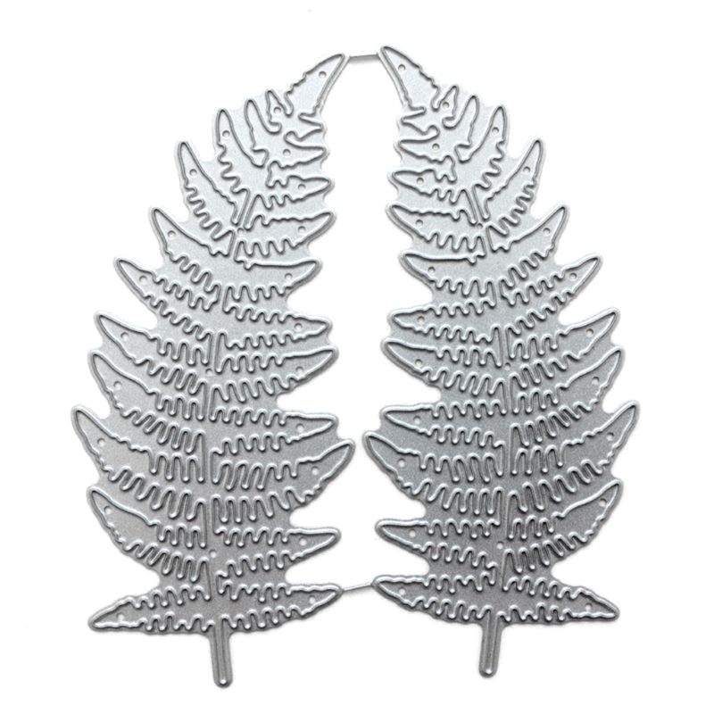 Tre blader metall kutte dør sjablong scrapbooking diy album stempel papir kort