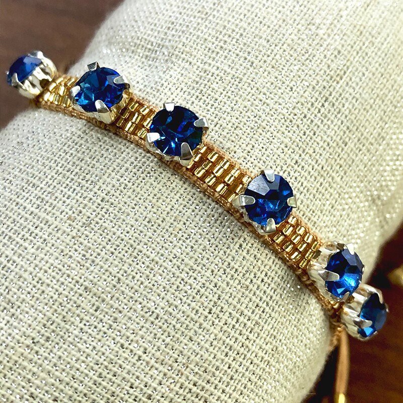 Bluestar Gold Miyuki Armband Set Voor Vrouwen Handgemaakte Weefgetouw Kralen Charm Armbanden Armband Vrouwelijke Kwastje Sieraden: 2