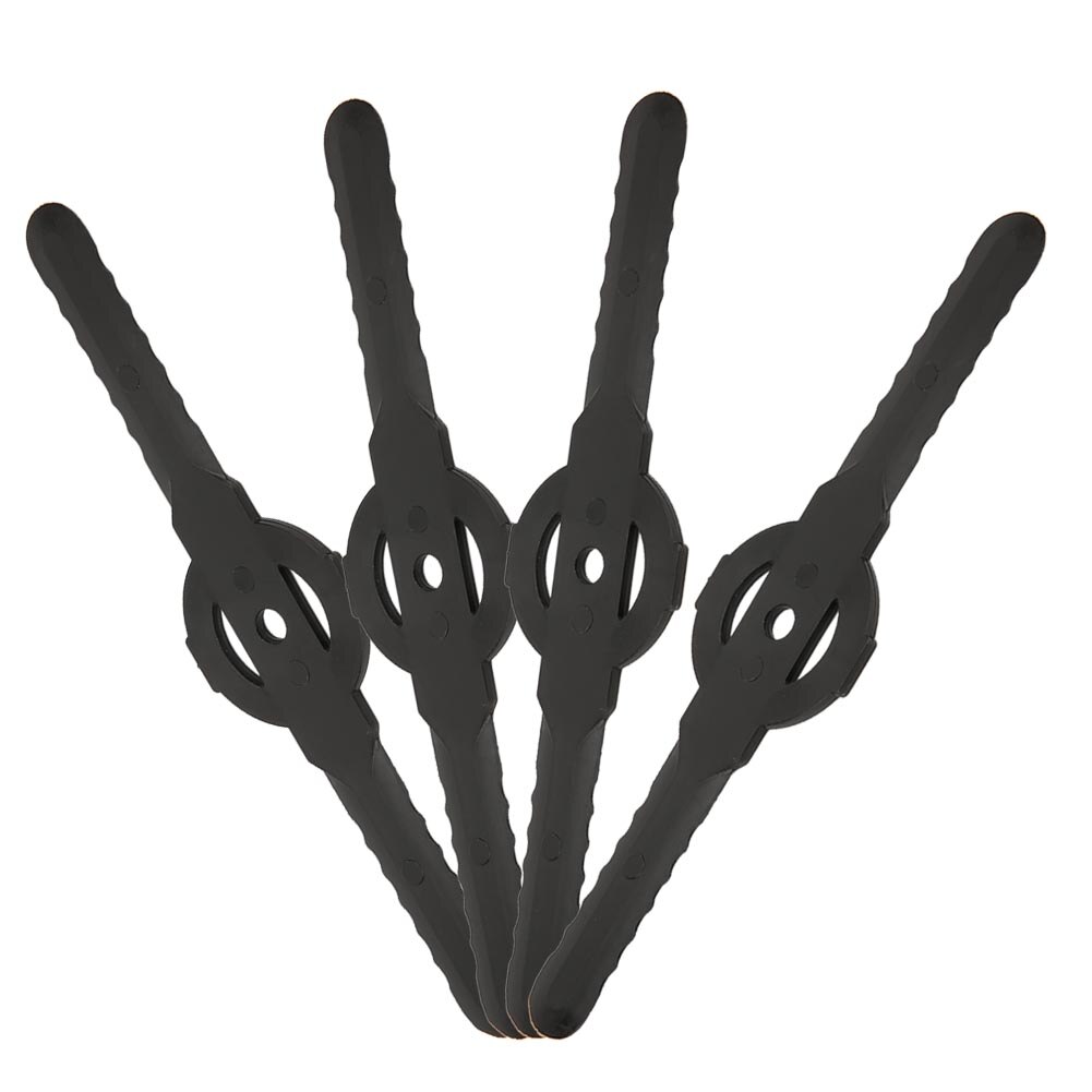 20Pcs Lawn Mower Long Blade Safety Plastic Mowing Machine Parts Accessories Lawn Care Tool Plastic Lawn Mower Long Blade