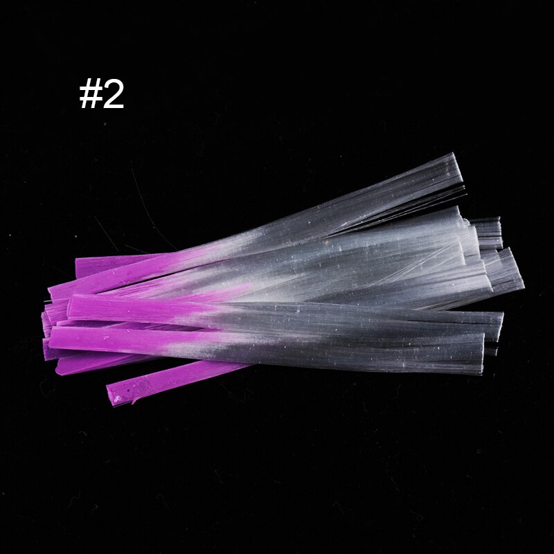 Kleurrijke Nail Art Glasvezel Voor Nail Art Professionele Quick Uitbreiding Acryl Nail Beauty Forms Nail Diy Accessoires: 2