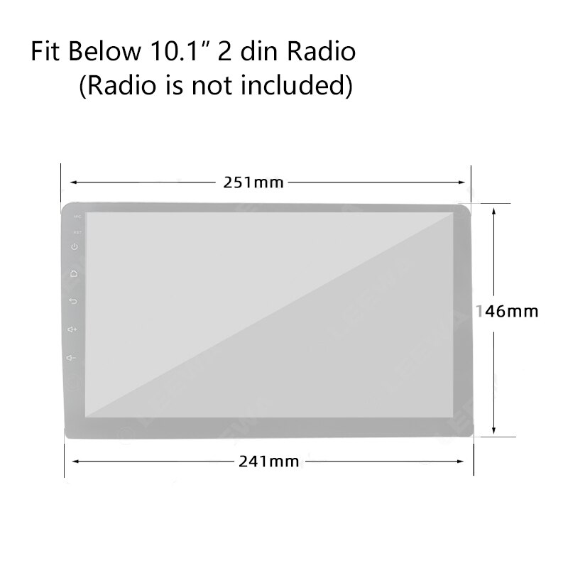 Car Stereo Fascia For Honda City Auto Radio Head Unit Dash Fitting Panel Frame Installtion Kit Bezel Faceplate Holder
