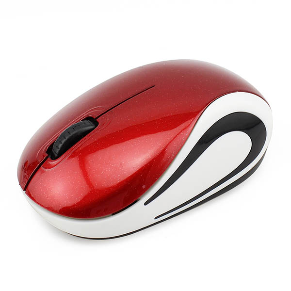 Mini ratón inalámbrico de 2,4 Ghz con rollo de pan al vapor de 1600DPI, ratón óptico para ordenador, ratón barato para juegos, para niños