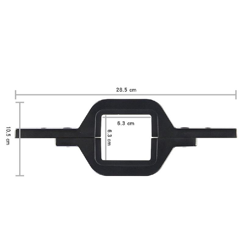 Car Accessories Tow Hitch Mounting Bracket For Dual LED Work Light Driving Lighting Reverse