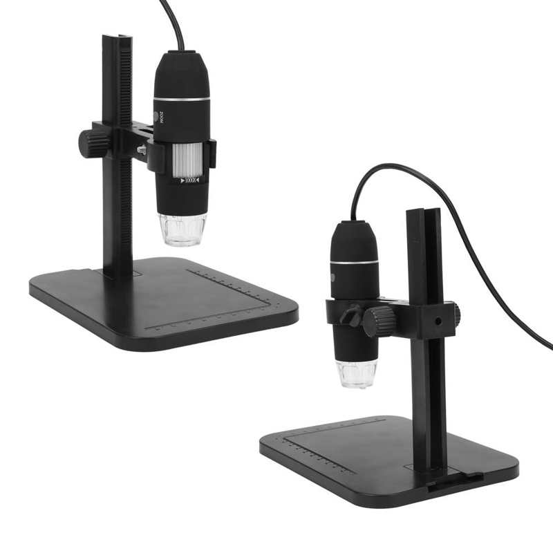 HD Microscope USB Microscope 1000X HD Electron Endoscope Zoom Camera Magnifier Portable Handheld 10MP 8LED 5V