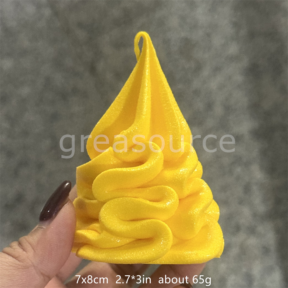 2.3 tum vit original smak mjölkglass populära gör-det-själv handgjorda leksaker lekfönster display provhuvud plastmodell gör-det-själv