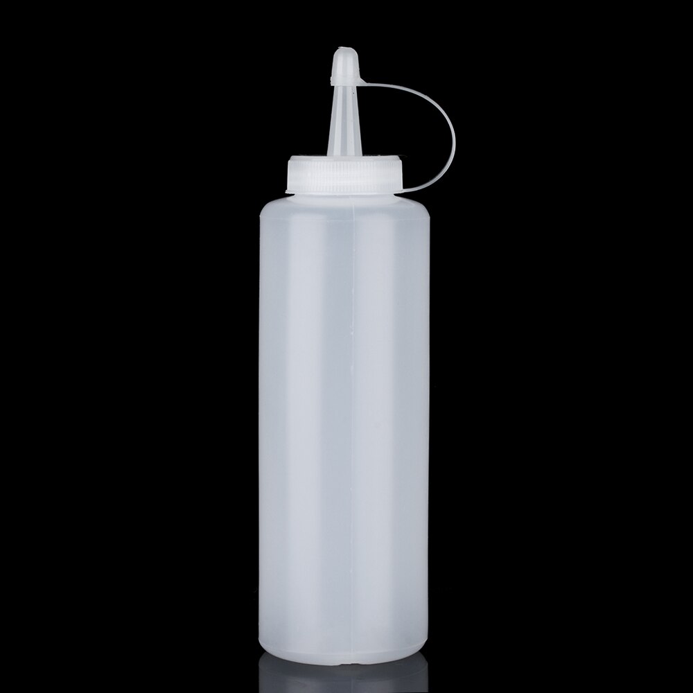 Kitchen Accessories Plastic Chocolate Squeeze Bottle With Cap Cake Decor Tool Bread Baking Dessert Condiment Dispenser Gadget