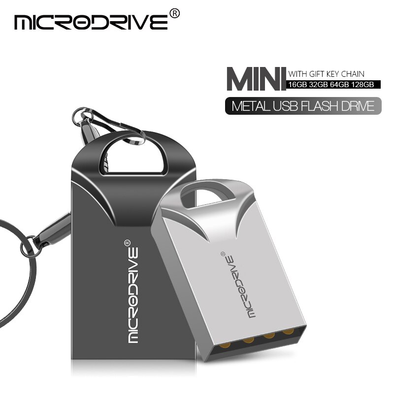 Mini metalowe dyski USB 8GB 16GB 32GB 64GB małe pióro karta pamięci Flash pendrive pamięć usb U dysk do muzyki samochodowej