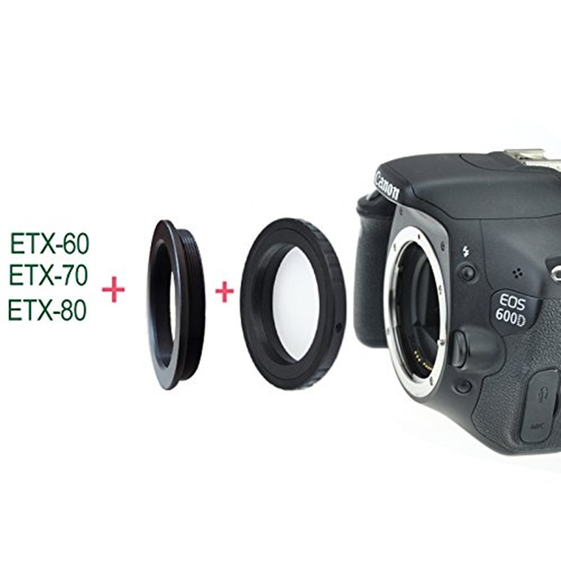Kamera t-adapter til meade etx -60,  etx -70 og etx -80 serien