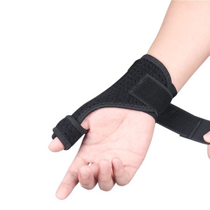 1PC Steel Support Wrist Guard Wrist Sprain Fracture Tenosynovitis Thumb Protector Prevention Of Injury Removable Ventilation: Right hand single