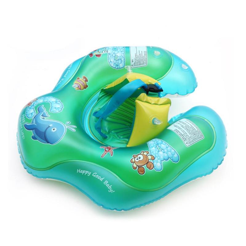 Cartoon Baby Schwimmen Ring Anti Rollover Tragbare Pool Float Schwimmen Protector Badewanne Pools Zubehör Sicherheit