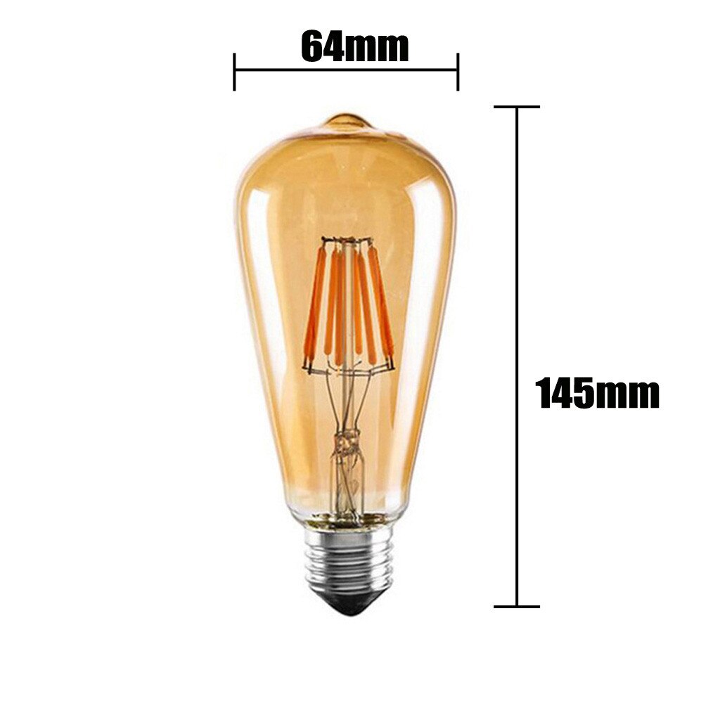 Top Selling Led Lamp, retro Lampen Antieke Lamp Lamp 4W 2300K E27 3 Pack Ondersteuning En