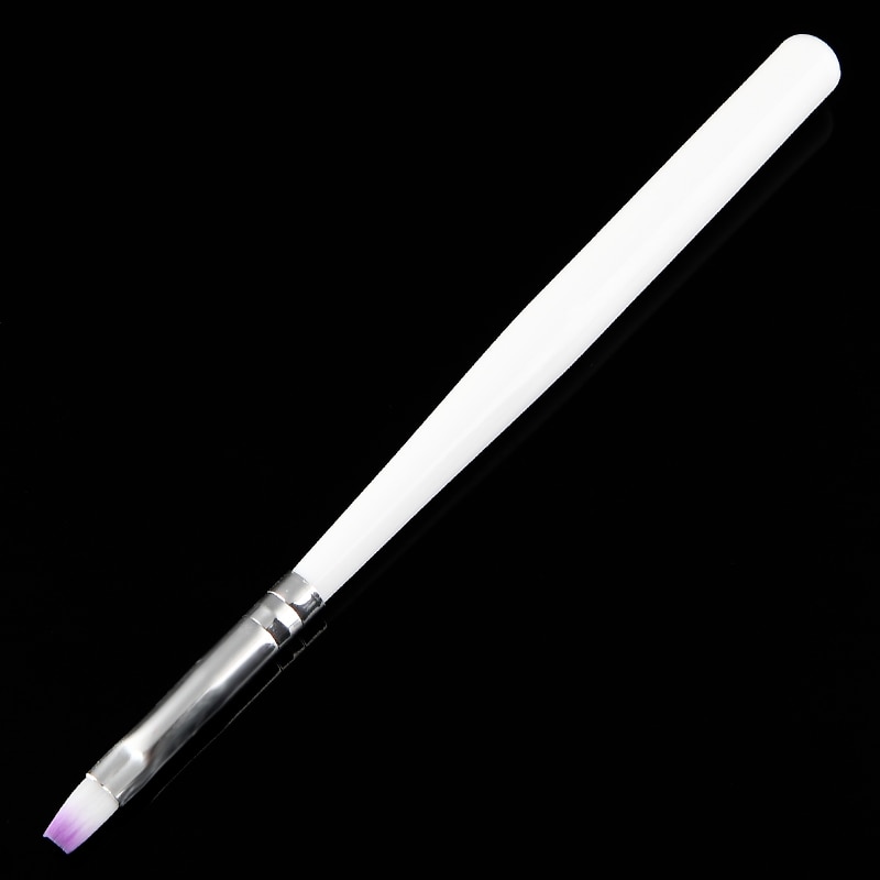 spiker Kunst penn pensel uv gel akryl maleri tegning liner pusse pensel Tips enkelt hvit pol lysterapi penn negle pensel