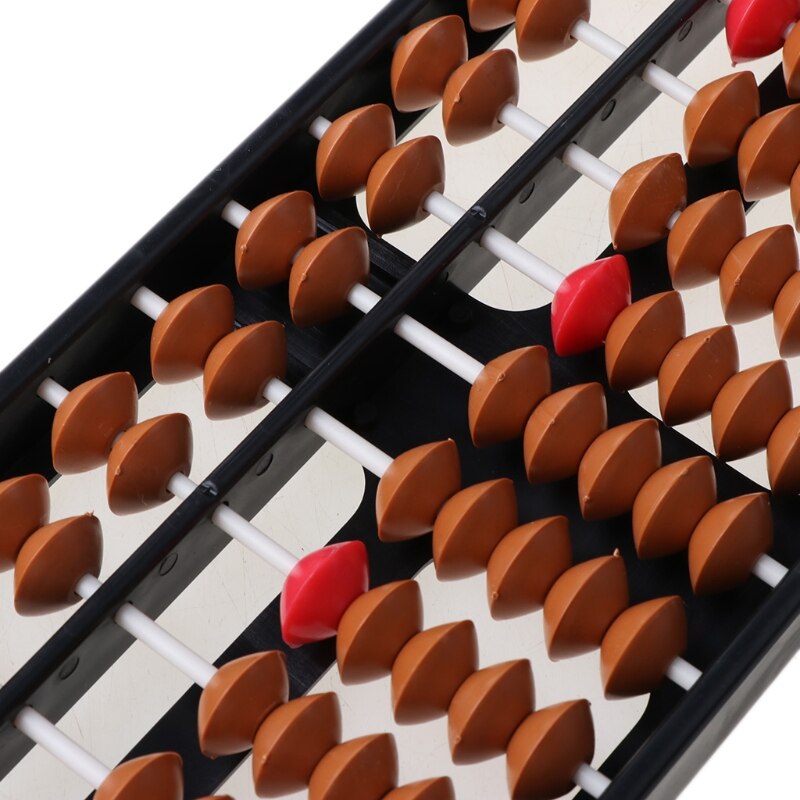 Abaque en plastique pour enfants, outil de calcul arithmétique, Soroban à 13 chiffres, jouets