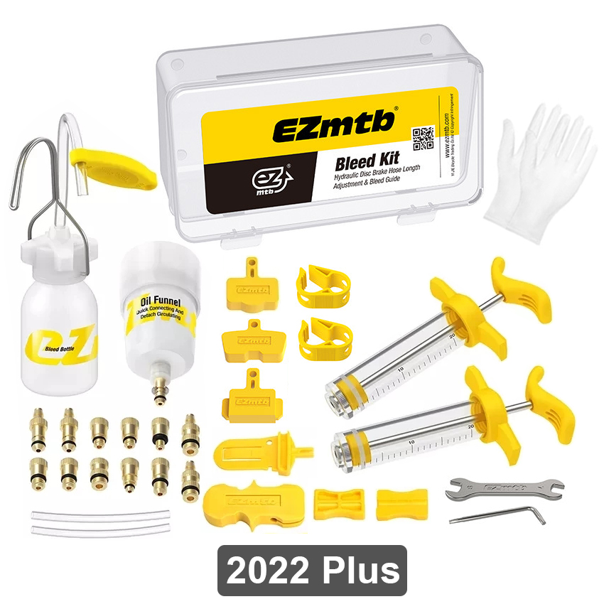 Ezmtb 2023 Pro 2024 Lite MTB Road Fiets Hydraulische Schijfrem Olie Bleed Kit Tools Voor SHIMANO SRAM Avid Fiets Rem reparatie Tool: Bruin