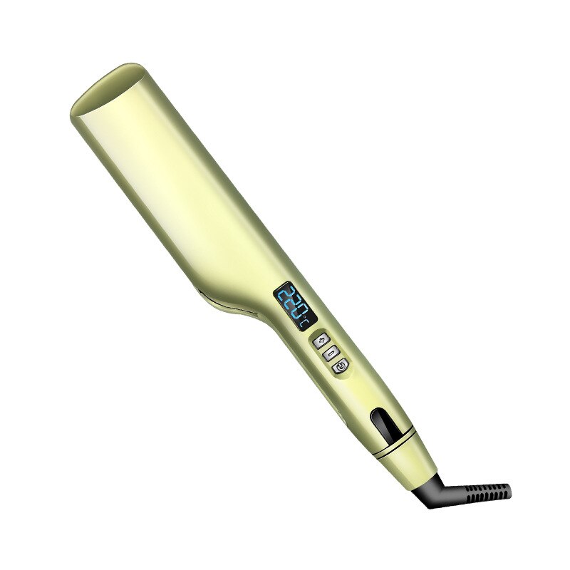 Koreanske krøllejern wave hair styler 3 tønder big wave krøllejern krympejern fluffy waver salon stylingværktøjer: Uk