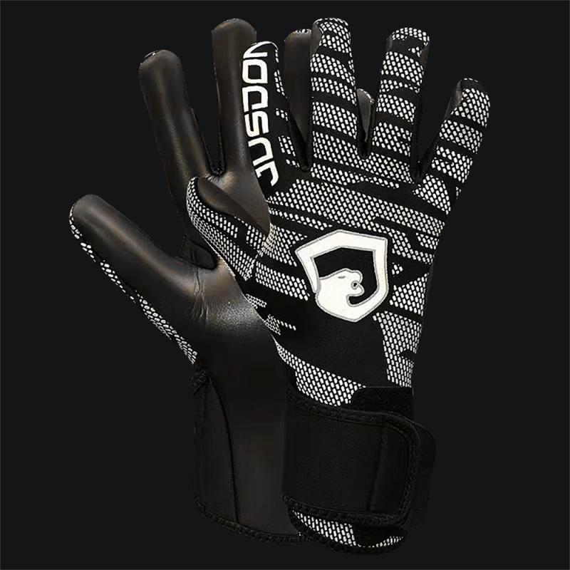 3,5mm latex inneren naht keine finger schutz torwart handschuhe torwart training wettbewerb anti slip handschuhe fußball: gray black NO.9