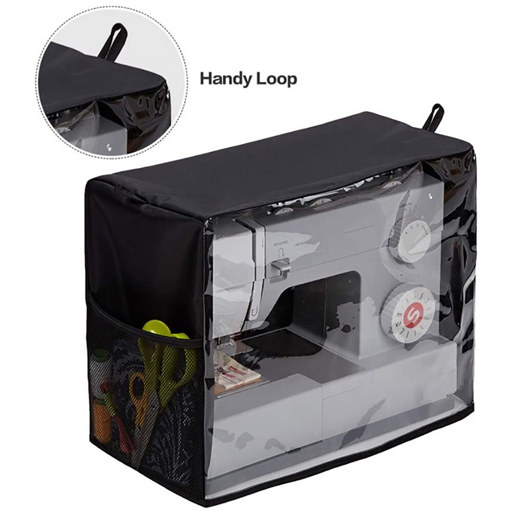Unisex Nähmaschine Tasche Große Kapazität Reise Tragbare Lagerung Multifunktions Werkzeuge Handtaschen PVC Staub Abdeckung Handwerk Container
