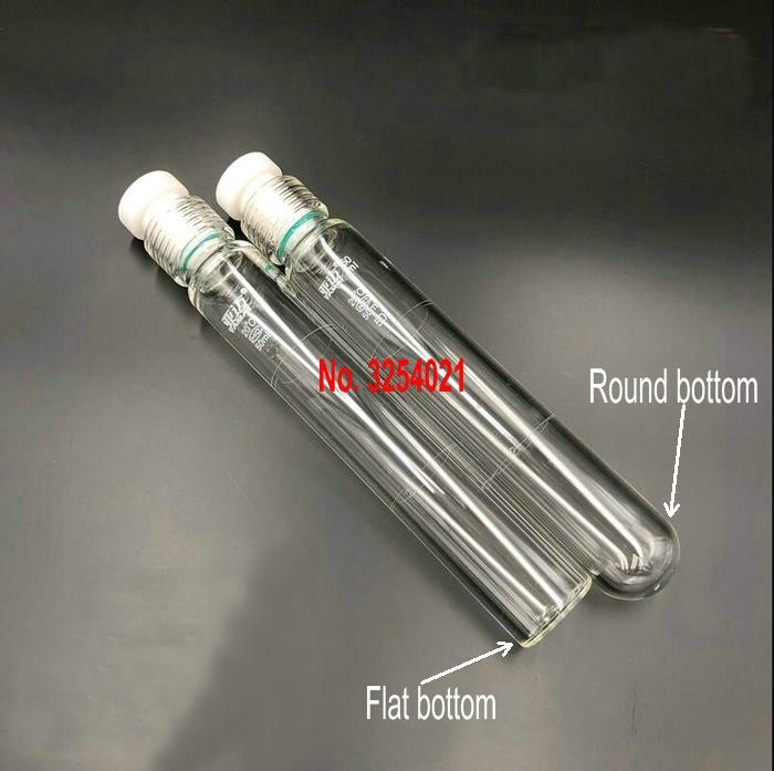 1PCS 10ml 25ml 50ml 100ml glass total phosphorus total nitrogen screw colorimetric tube screw glass pressure tube