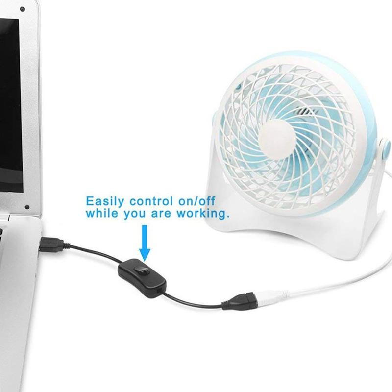 Button Switch On/off Plug DC Power Cable USB Femal... – Grandado