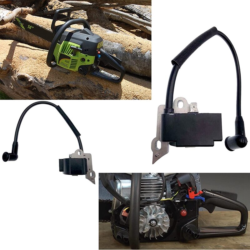 530039198 Ignition Coils With Spark Plug For Husqvarna Poulan Craftsman Chainsaws Engine Module,Replaces Coil 53005227