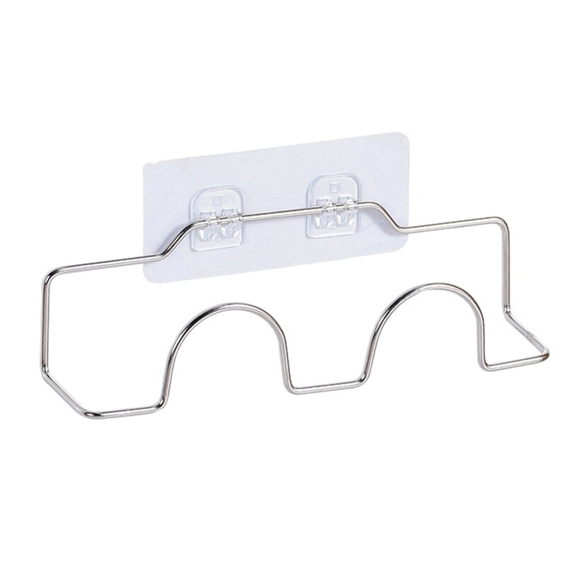 N1HF – porte-chaussures mural avec ventouses, support de rangement pour salon, organisateur de pantoufles suspendues