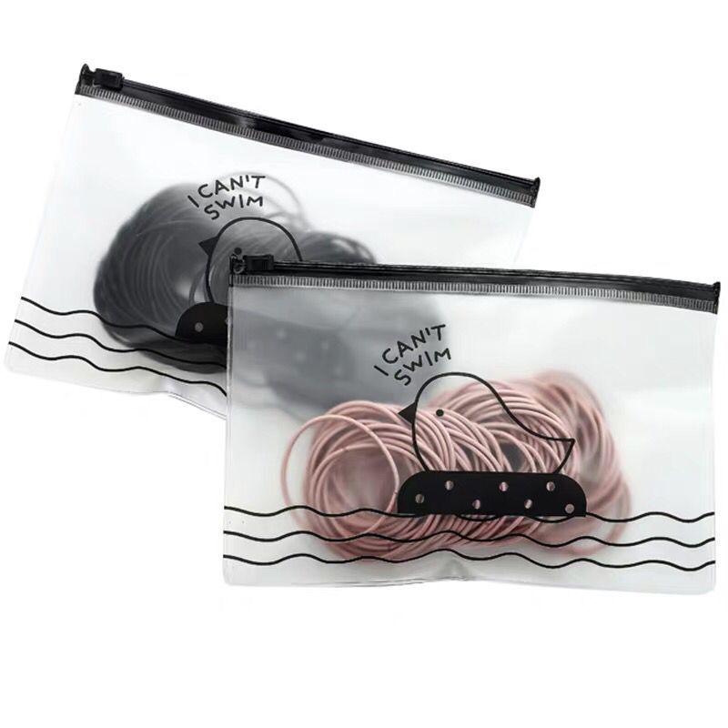 Bear Leader Haaraccessoires - 100 Stuks Elastische Haarelastiekjes - Effen Patroon - Polyester - Voor Baby Meisjes