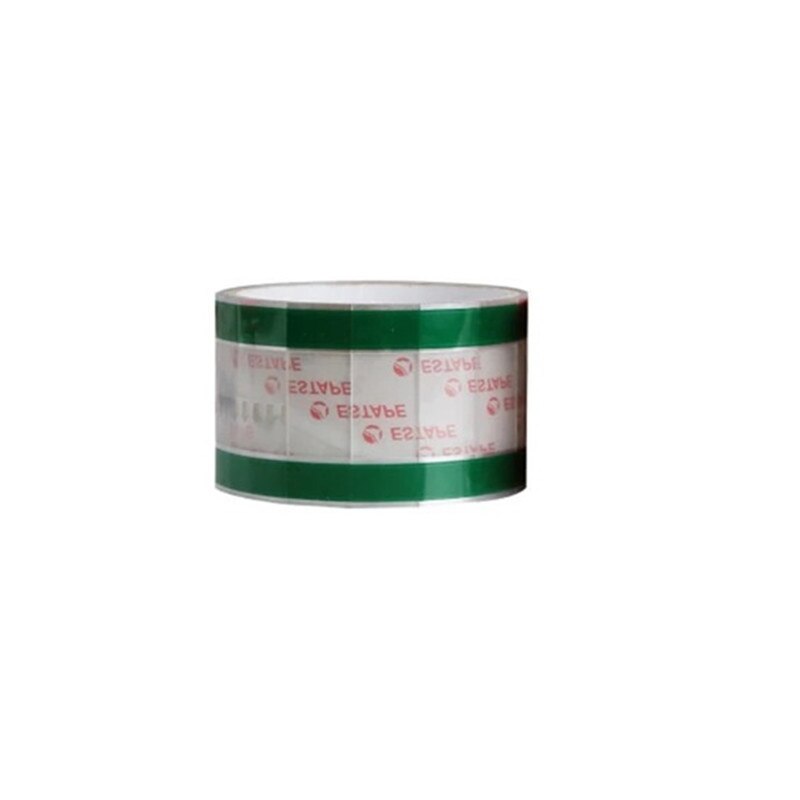 Easy to tear paste seal sticker tea cup lid drink coffee mouth cup cover takeaway packaging cups lid seal leakproof stopper: green sticker / 11x55mm 1 roll