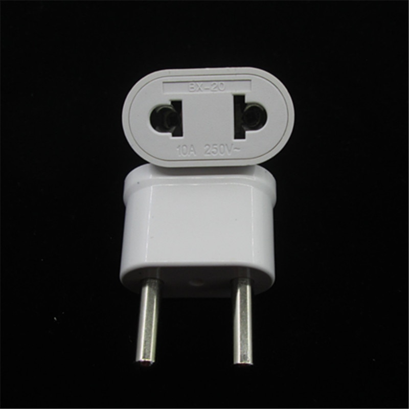 European Union plug US USA EU EURO bx-20 European travel power adapter power adapter charger