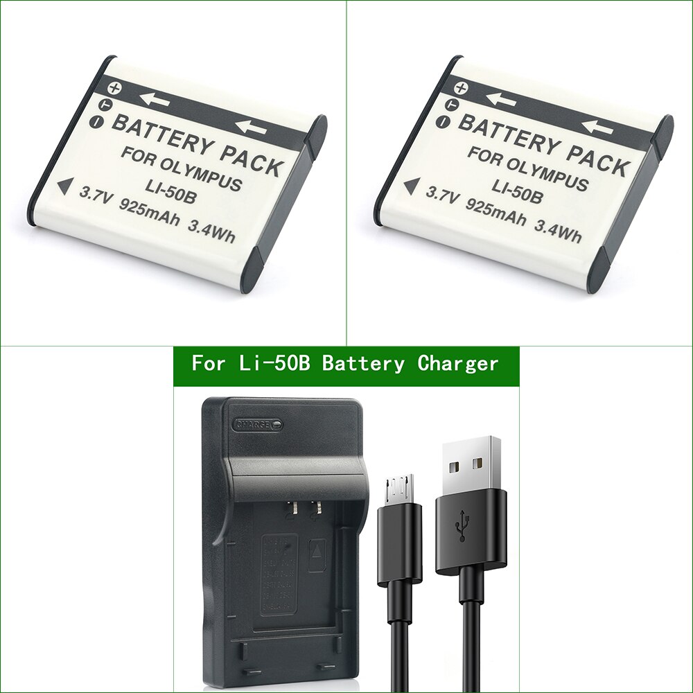 Batterie et chargeur pour appareil photo numérique Panasonic, pour VW-VBX090 VW-VBX090GK HX-WA03 HX-WA3 HX-WA30 HX-WA2 HX-WA20: 2Battery 1Charger