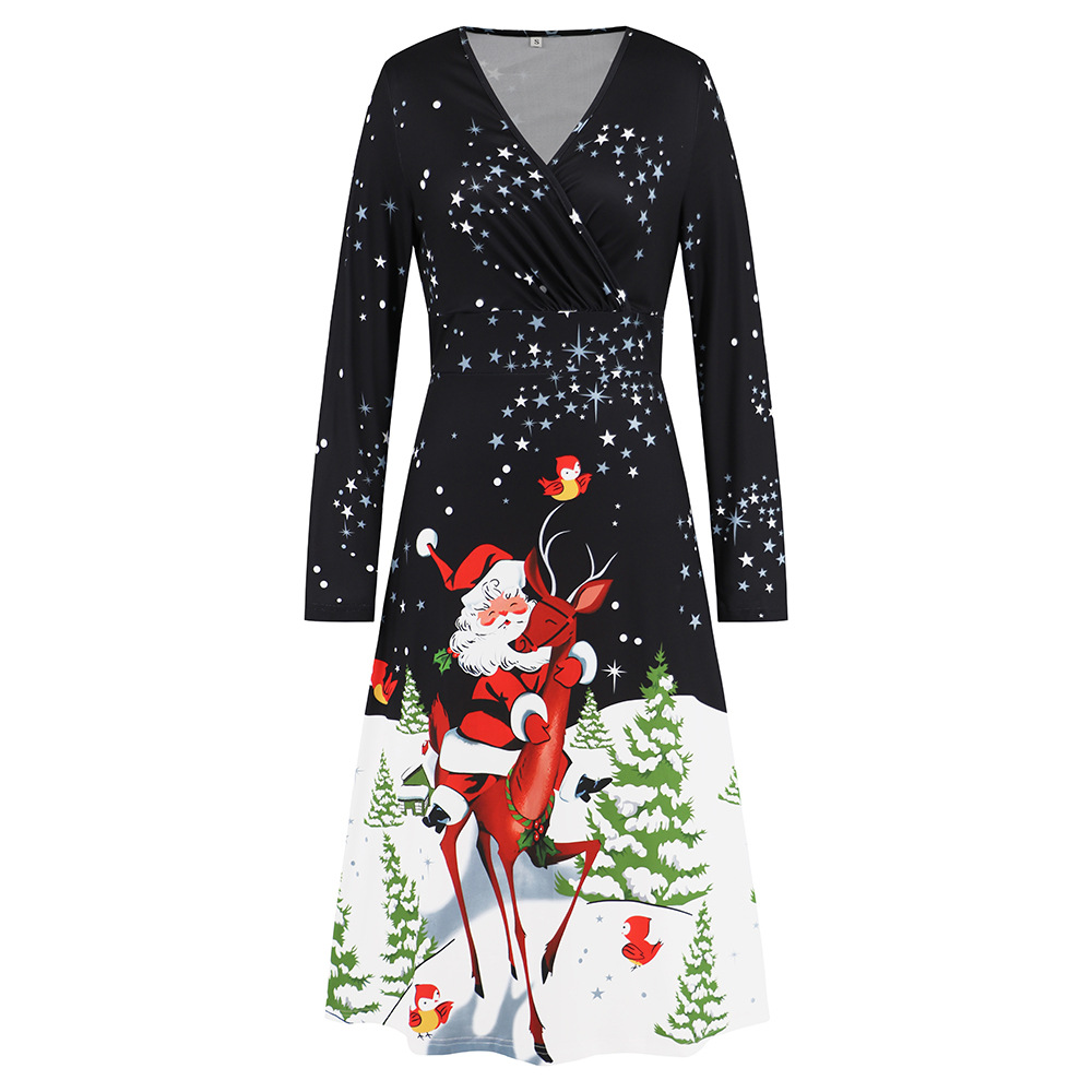 christmas dress sequins Bronze Spangles Sequins Dress main image 1