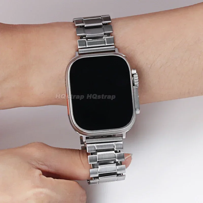 Correa de acero inoxidable de 22mm, correa elástica de reloj, pulsera de Metal, cinturón de repuesto Universal para hombres y mujeres, accesorios de relojes