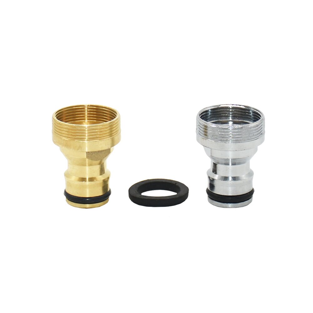 Brass Female M22 M24 Male To 5/8" Faucet Connector Garden Tap Quick Connector For Bathroom Faucet Copper Fittings