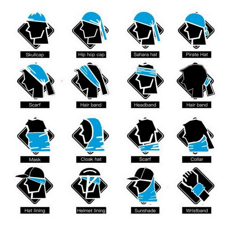 Gezichtsbedekking bivakmuts sjaal nek buitensport zijde oorlus buis unisex unisex hoofd gezicht nek gaiter klimsjaal gezichtsmasker