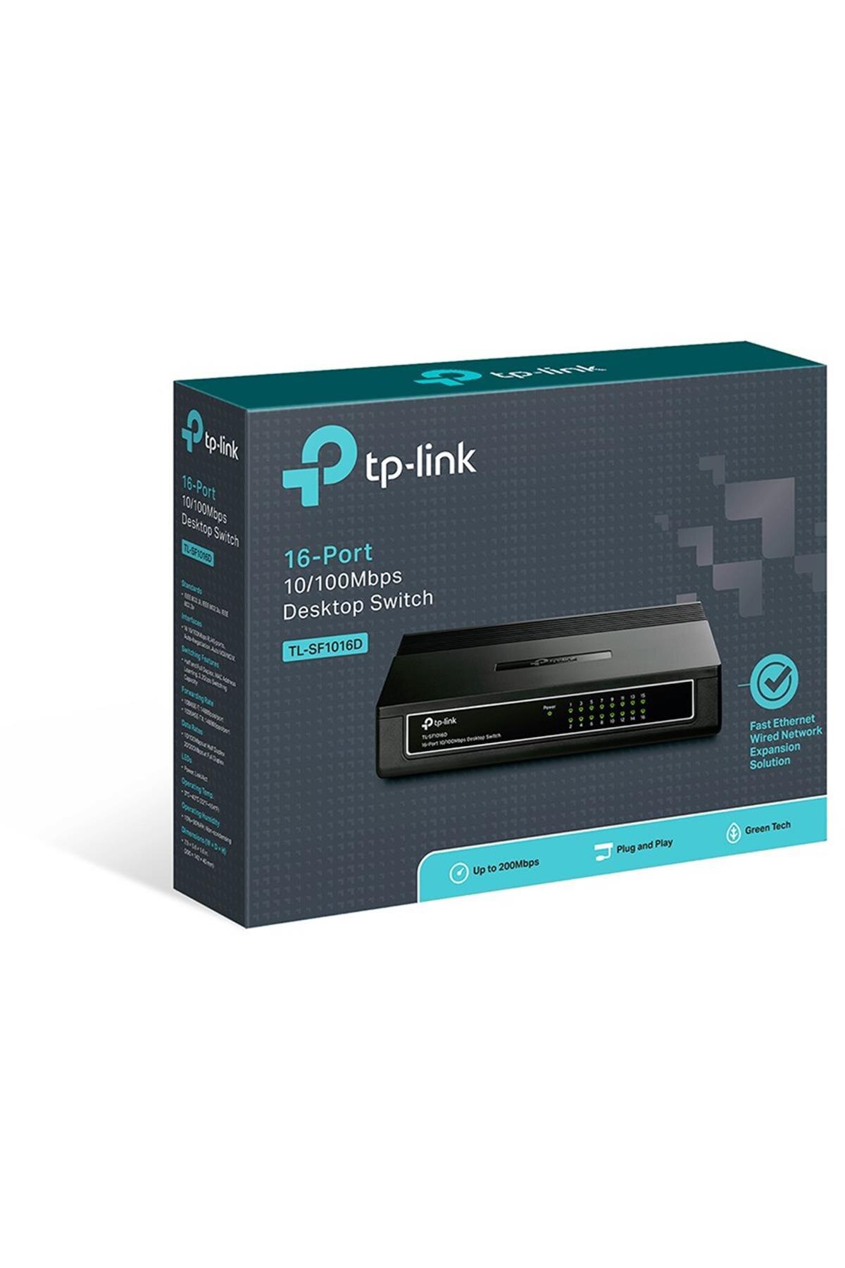 Tp-Link Tl-Sf1016D 16 Port 10/100 Switch *